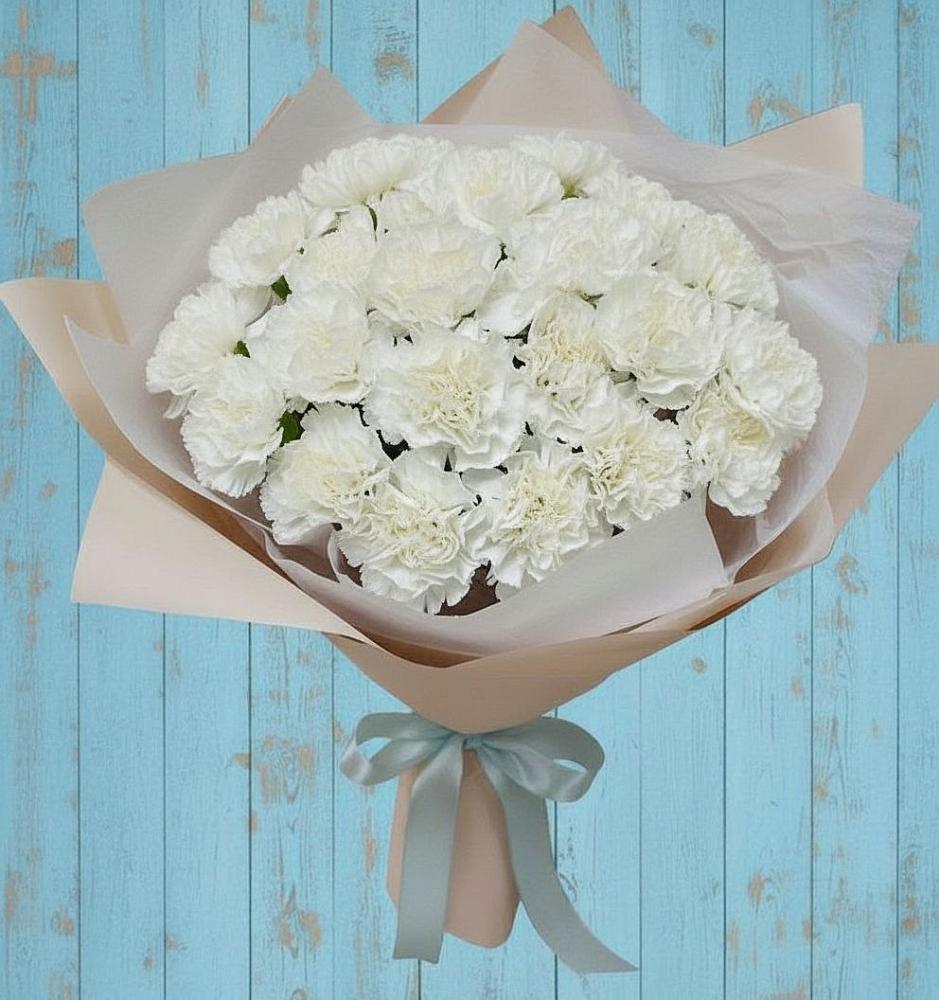 Букет цветов из: Гвоздики в Хомутовке