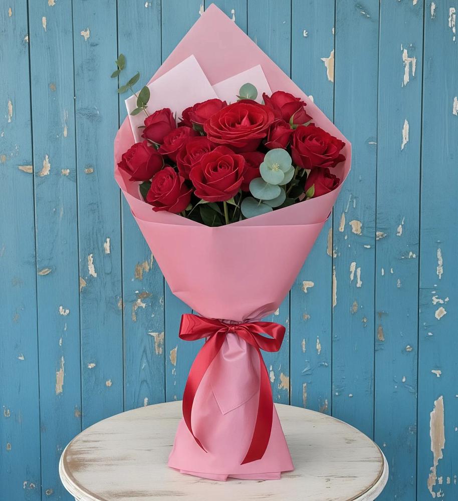 Букет цветов из: Розы в Хомутовке