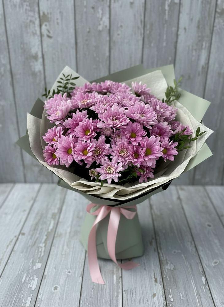 Букет цветов из: Хризантемы в Хомутовке