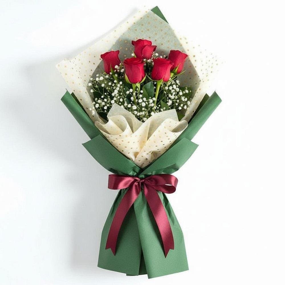 Букет цветов из: Розы в Хомутовке