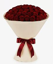 Букет 101 Бордовая роза Блэк Бакарра #REPLACE_PRED# Хомутовке