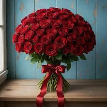 Букет Красные розы Блэк Меджик #REPLACE_PRED# Хомутовке