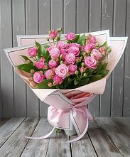 Букет Розовый кустик #REPLACE_PRED# Хомутовке