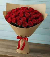 Букет Красные розы Милано в Хомутовке