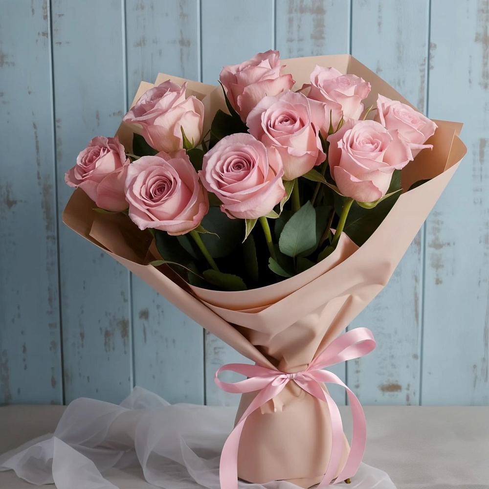 Букет цветов из: Розы в Хомутовке