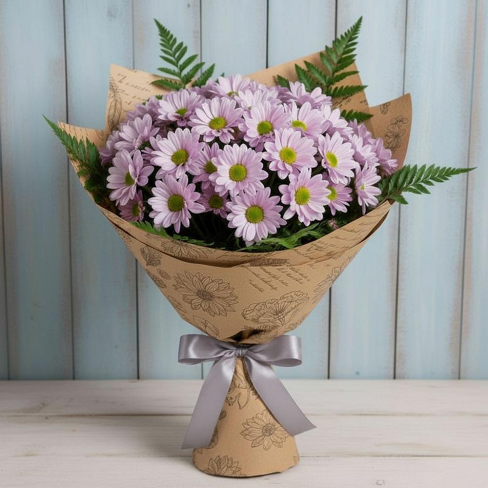 Букет цветов из: Хризантемы в Хомутовке