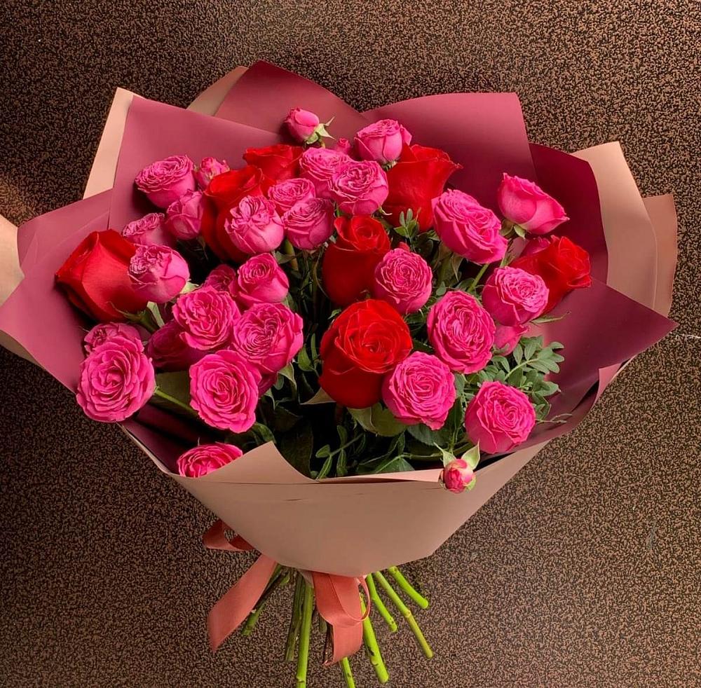 Букет В объятьях нежности в Хомутовке