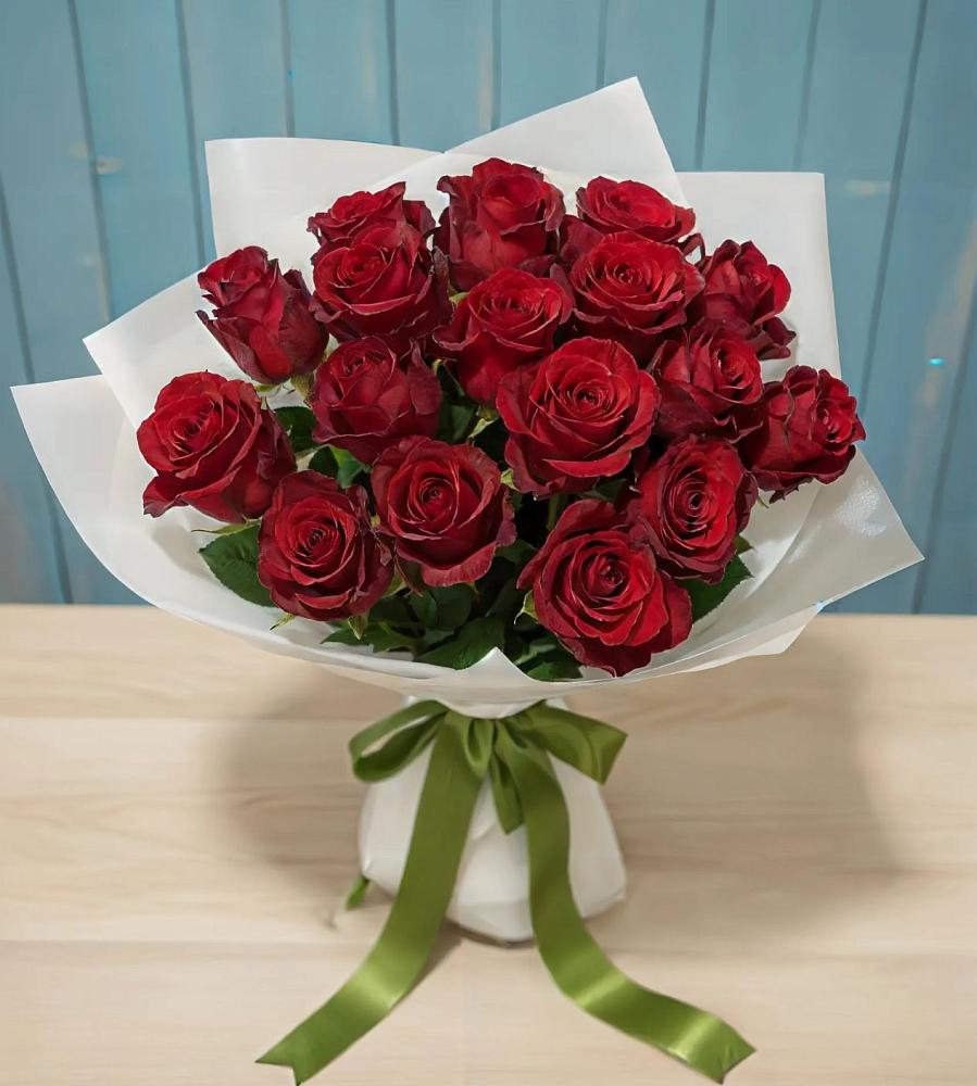 Букет Красные розы в Хомутовке