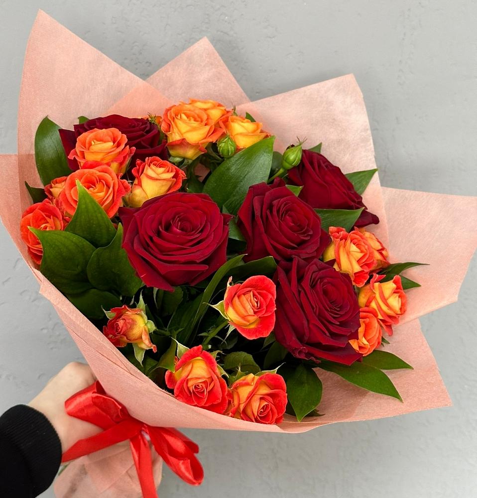 Букет Любовь и восторг в Хомутовке