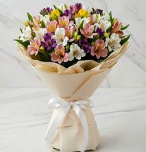 Букет цветов из:  Альстромерии в Хомутовке