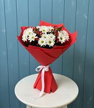 Букет цветов из:  Хризантемы в Хомутовке