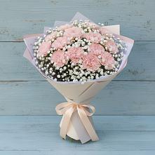 Букет цветов из:  Гвоздики в Хомутовке