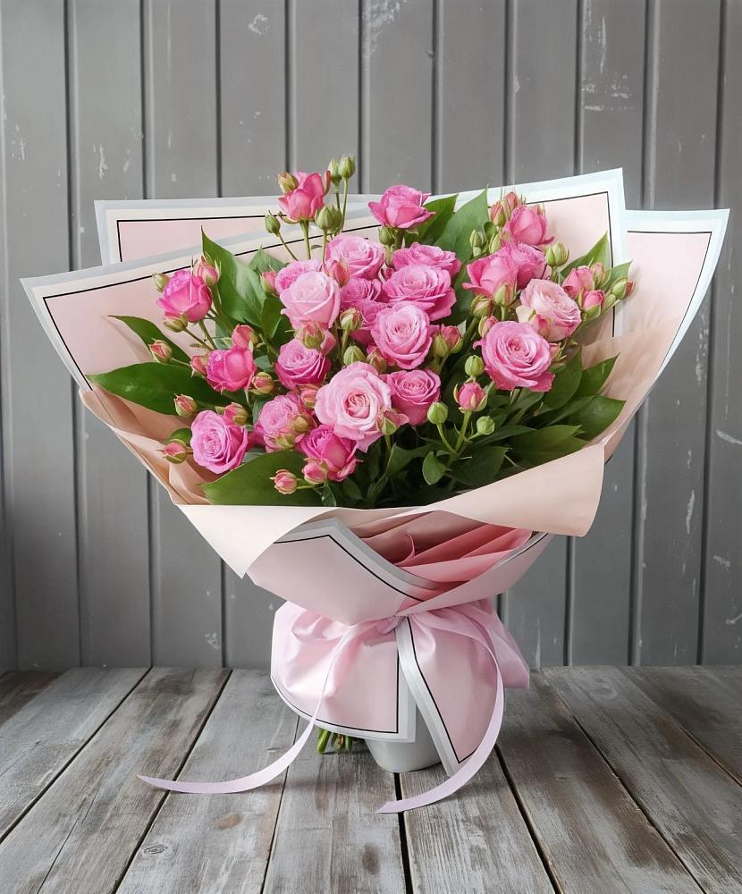Букет Розовый кустик в Хомутовке