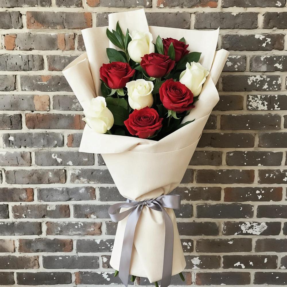 Букет цветов из: Розы в Хомутовке