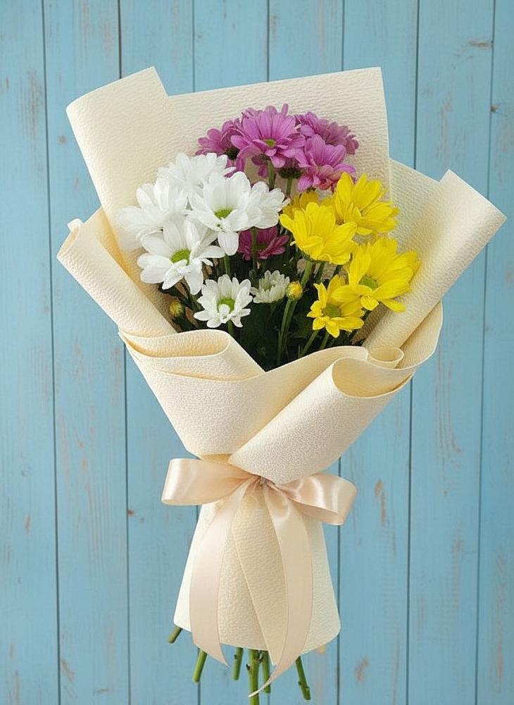 Букет цветов из: Хризантемы в Хомутовке