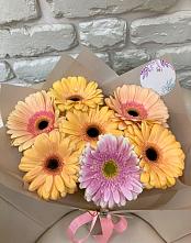 Букет цветов из:  Герберы #REPLACE_PRED# Хомутовке