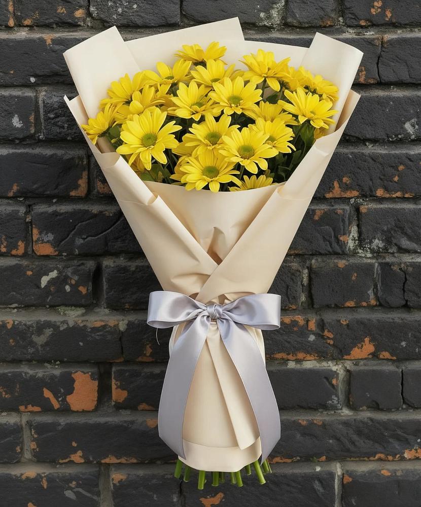 Букет цветов из: Хризантемы в Хомутовке