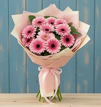 Букет цветов из:  Герберы в Хомутовке