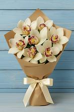 Букет цветов из:  Орхидеи и Розы в Хомутовке